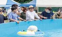 “물놀이 하러 오세요~”