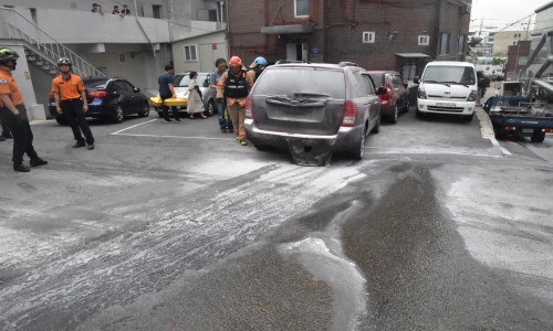 양천로 차량 화재 발생